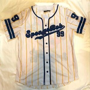 SpongeBob White & Blue Jersey